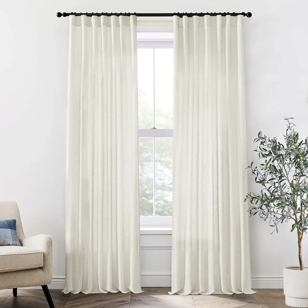 Linen Window Curtain 2 84